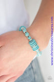 Sagebrush Serenade - Blue Bracelet ~ Paparazzi