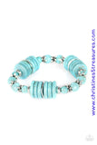 Sagebrush Serenade - Blue Bracelet ~ Paparazzi
