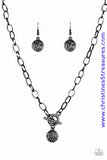 Sorority Sisters - Black Necklace ~ Paparazzi