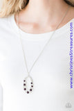 Spotlight Social - Purple Necklace ~ Paparazzi