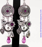 Springtime Essence - Pink Earrings ~ Paparazzi