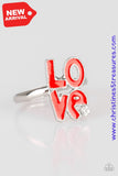 Starlet Shimmer Love Ring 4Pk Paparazzi Rings