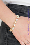 Still Glowing Strong - Gold Bracelet ~ Paparazzi
