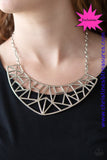Strike While Haute - Silver Necklace ~ Paparazzi