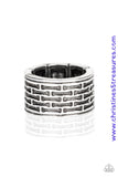 Tactical Gear - Silver Ring ~ Paparazzi Rings