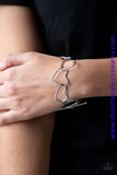 Take Heart - Silver Bracelet ~ Paparazzi