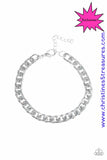 Take It To The Bank - Silver Bracelet ~ Paparazzi Convention