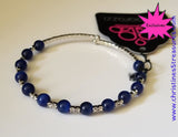 Tea Party Twinkle - Blue Bracelet ~ Paparazzi Fashion Fix