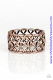 The Big Bloom - Copper Bracelet ~ Paparazzi