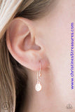 The Fringe Zone - Rose Gold Necklace ~ Paparazzi