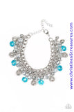 The Party Planner - Blue Bracelet ~ Paparazzi
