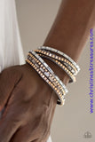 This Time With Attitude - Silver Urban Wrap ~ Paparazzi