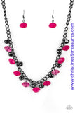 Time To Runway - Pink Necklace Paparazzi