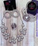 Top Tier Twinkle - White Bracelet Paparazzi Fashion Fix