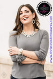 Top Tier Twinkle - White Bracelet ~ Paparazzi Fashion Fix