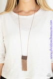 Totally Tassel - Copper Necklace ~ Paparazzi