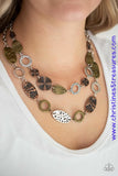 Trippin On Texture - Multi Necklace ~ Paparazzi