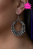 Universal Shimmer - Silver Earrings ~ Paparazzi