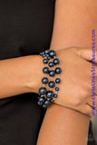 Until The End Of Timeless - Blue Bracelet ~ Paparazzi