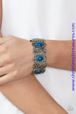 Versailles Vineyard - Blue Bracelet ~ Paparazzi Bracelets