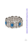 Versailles Vineyard - Blue Bracelet ~ Paparazzi Bracelets