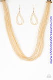Wide Open Spaces - Gold Necklace ~ Paparazzi