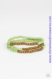 Woodland Wanderer - Green Bracelets ~ Paparazzi