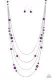 Classical Refinement - Purple Necklace ~ Paparazzi