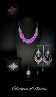 Colorfully Clustered - Purple Necklace ~ Paparazzi Fashion Fix