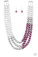 Times Square Starlet - Purple Necklace ~ Paparazzi