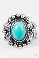 Dreamy Desserts - Blue Ring ~ Paparazzi Rings