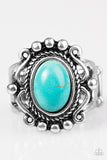 Dreamy Desserts - Blue Ring ~ Paparazzi Rings