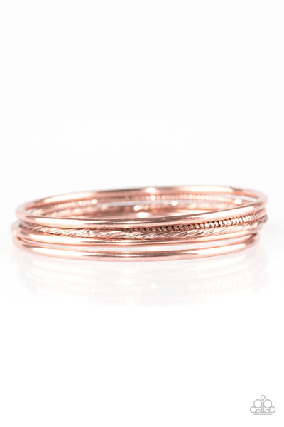 Mesa Mix - Copper Bracelet - Paparazzi