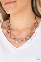 Very Avant-Garde - Copper Necklace - Paparazzi