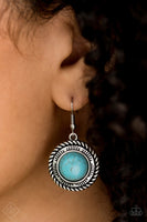 Natural-Born Nomad - Blue Earrings - Paparazzi