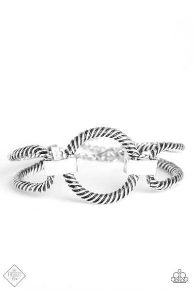 Desert Cat - Silver Bracelet - Paparazzi