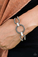 Desert Cat - Silver Bracelet - Paparazzi