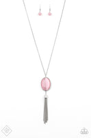 Tasseled Tranquility - Pink Necklace - Paparazzi