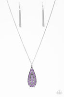 Tiki Tease - Purple Necklace ~ Paparazzi