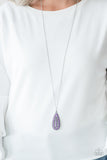 Tiki Tease - Purple Necklace ~ Paparazzi