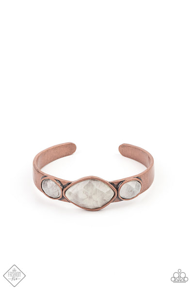 Next Stop, Olympus! - Copper Bracelet - Paparazzi