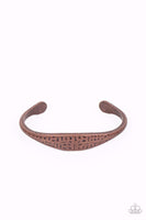 Ancient Accolade - Copper Bracelet - Paparazzi