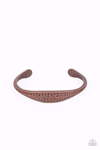 Ancient Accolade - Copper Bracelet - Paparazzi