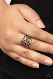 Gardenia Gazebo - Copper Ring - Paparazzi