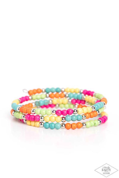 Stone Paradise - Multi Bracelet - Paparazzi