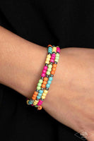 Stone Paradise - Multi Bracelet - Paparazzi