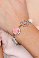 Tea Party Theme - Pink Bracelet - Paparazzi