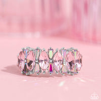 Kaleidoscopic Knockout - Pink Ring - Paparazzi