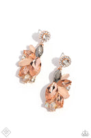 Soft Sashay - Rose Gold Earrings - Paparazzi