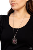 Sentimental Sabbatical - Purple Necklace - Paparazzi